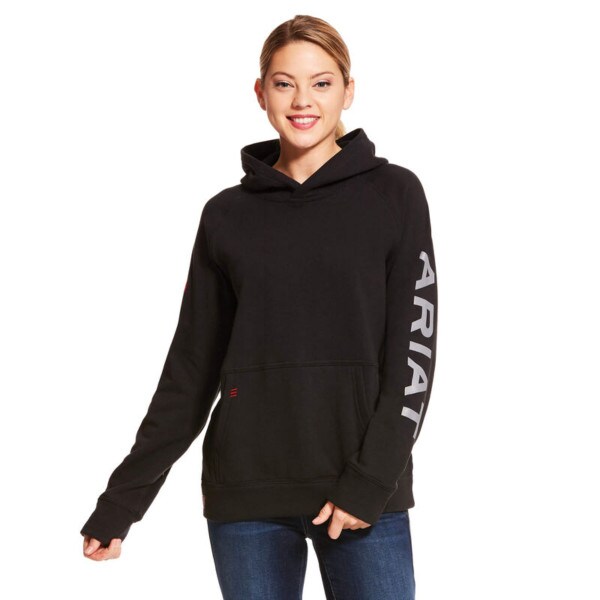Ariat Women's FR Primo Fleece Hoodie in Black